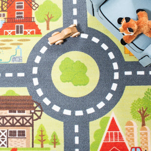 Safavieh Kids Playhouse 232 Power Loomed Polyamide Kids Rug KPH232Y-6