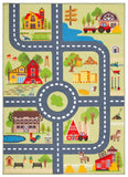 Safavieh Kids Playhouse 232 Power Loomed Polyamide Kids Rug KPH232Y-6