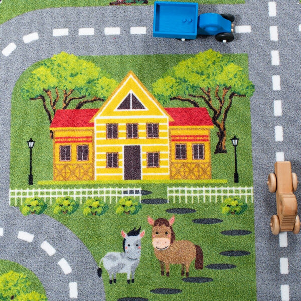 Safavieh Kids Playhouse 235 Power Loomed Polyamide Kids Rug KPH235Y-6