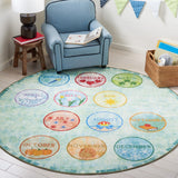 Safavieh Kids Playhouse 256 Power Loomed Polyamide Kids Rug KPH256Y-8