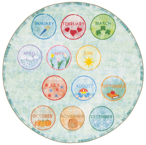 Safavieh Kids Playhouse 256 Power Loomed Polyamide Kids Rug KPH256Y-8