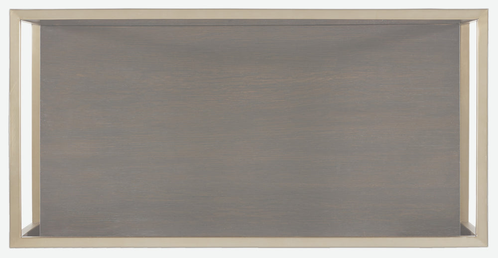 Hooker Furniture Curata Modern-Contemporary One-Drawer Nightstand in Rubberwood Solids with White Oak Veneers 1600-90016-DKW