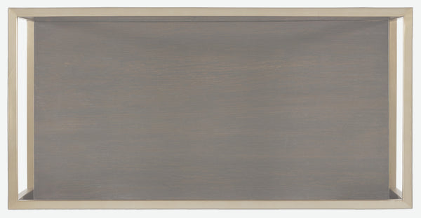 Hooker Furniture Curata Modern-Contemporary One-Drawer Nightstand in Rubberwood Solids with White Oak Veneers 1600-90016-DKW