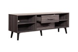 Porter Designs Skagen Mid-Century Modern Modern TV Stand Gray 06-209-10-2317