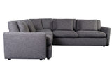 Porter Designs Cullen Modular Contemporary Sectional Gray 01-206C-65-7007-KIT