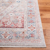 Kenitra 600 Kenitra 662 Traditional Power Loomed Polyester Space Dyed Rug Grey / Blue