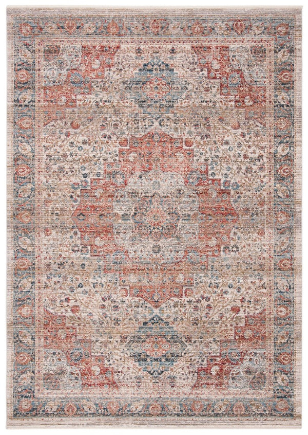 Safavieh Kenitra 672 Power Loomed Polyester Traditional Rug KRA672A-4R