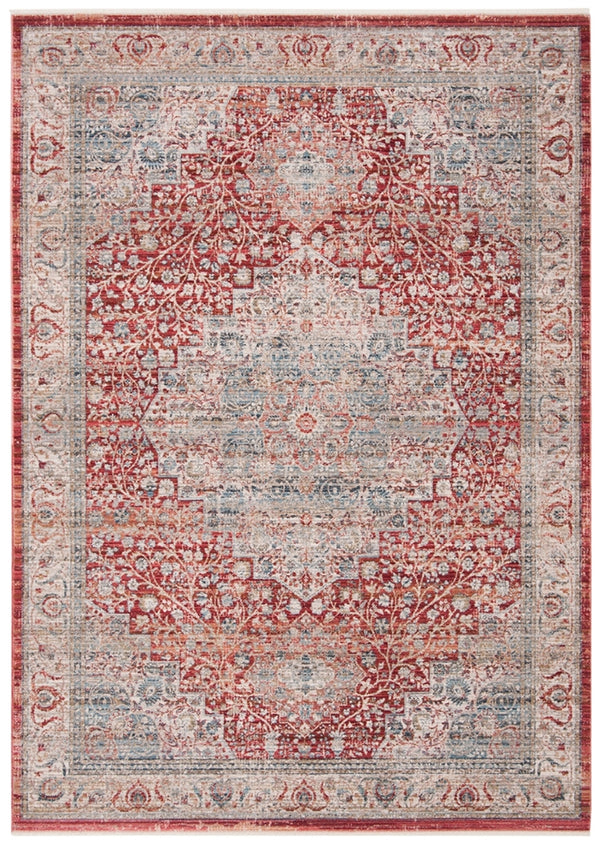 Safavieh Kenitra 672 Power Loomed Polyester Traditional Rug KRA672R-4R