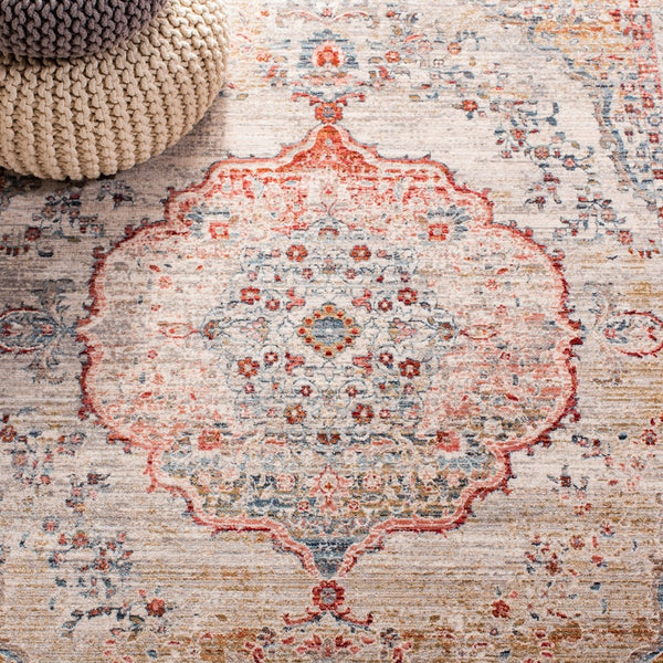 Kenitra Traditional Power Loomed Polyester Space Dyed Area Rug - Stylish, Durable, Elegant Design