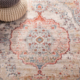 Kenitra 600 Kenitra 676 Traditional Power Loomed Polyester Space Dyed Rug