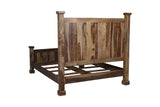 Porter Designs Crossroads Solid Sheesham Wood Queen Natural Bed Brown 04-196-14-C01H-KIT