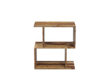 Porter Designs Urban Solid Sheesham Wood Natural Bookcase Natural 10-117-01-4498