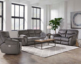 Southern Motion Power Play 363-61P NL Transitional  96"  Zero Gravity Power Headrest Reclining Sofa 363-61P NL 153-14