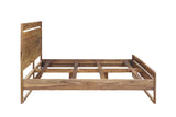 Porter Designs Urban Solid Sheesham Wood King Contemporary Bed Natural 04-117-17-1429-KIT