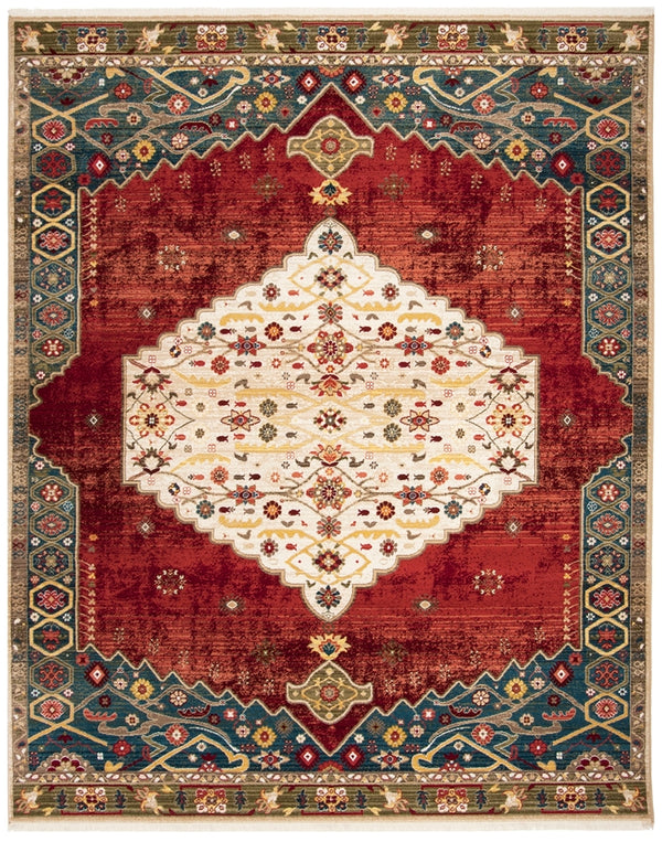 Safavieh Kashan 300 Power Loomed Polypropylene Pile Traditional Rug KSN300B-3