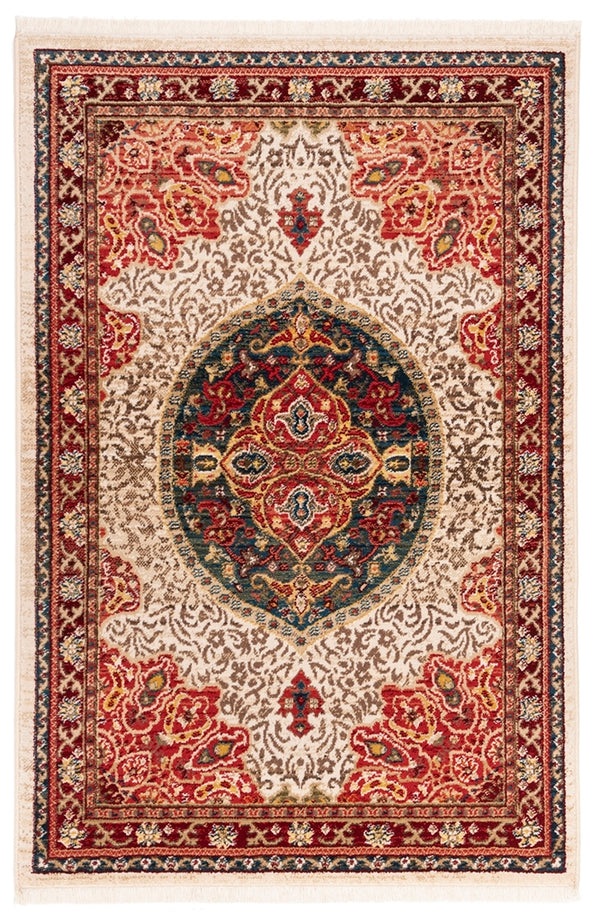 Safavieh Kashan 302 Power Loomed Polypropylene Pile Traditional Rug KSN302D-3
