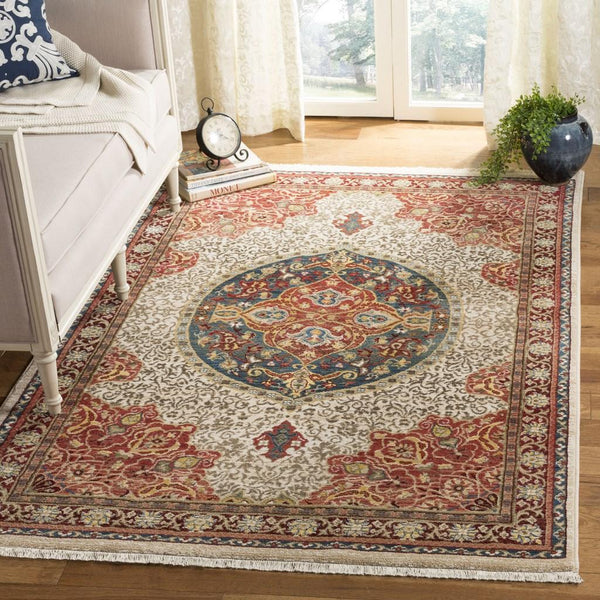 Safavieh Kashan 302 Power Loomed Polypropylene Pile Traditional Rug KSN302D-3