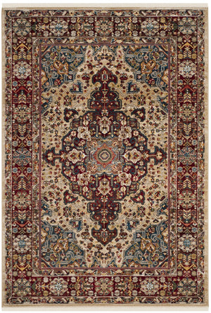 Safavieh Kashan 305 Power Loomed Polypropylene Pile Traditional Rug KSN305K-3