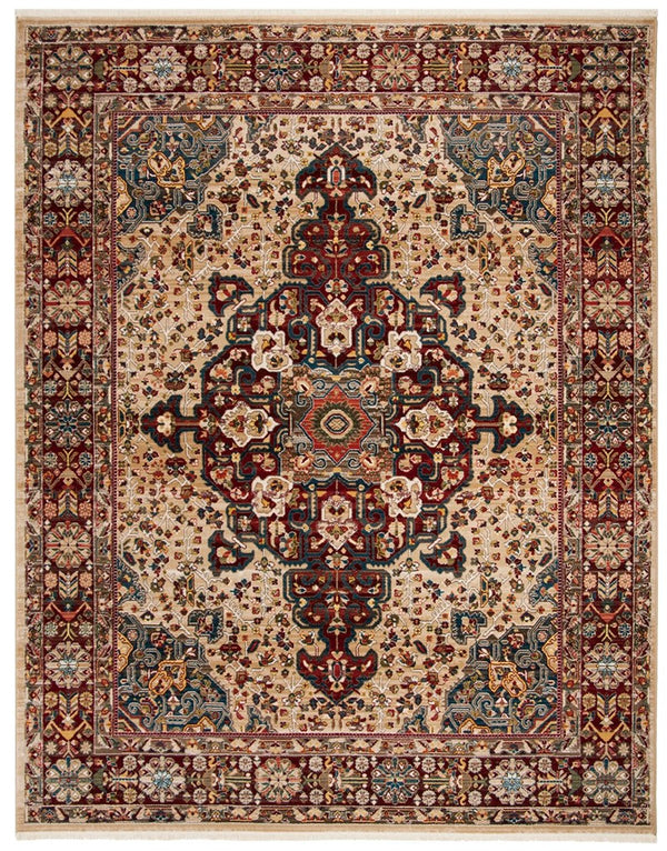 Safavieh Kashan 305 Power Loomed Polypropylene Pile Traditional Rug KSN305K-3