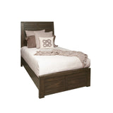 Samuel Lawrence Furniture Rustic Plank Headboard Twin Bed 210-S076-BR-K11-SAMUEL-LAWRENCE 210-S076-BR-K11-SAMUEL-LAWRENCE