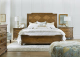 Hooker Furniture Ballantyne Traditional-Formal King Wood Panel Bed in Alder Solids and Alder Veneers 5840-90266-80