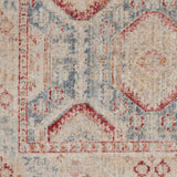 Nourison Enchanting Home ENH01 Farmhouse & Country Machine Made Power-loomed Indoor only Area Rug Light Blue Multi 10' x 13' 99446770066