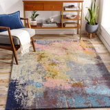 Kavita KVT-2320 Modern Viscose, Wool Rug KVT2320-8RD  50% Viscose, 50% Wool 8' Round