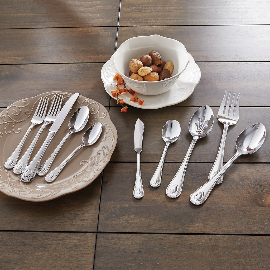 French Perle™ 65-Piece Flatware Set