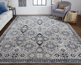 Macklaine 39FVF Polyester / Polypropylene Machine Made Ornamental Rug