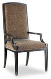 Hooker Furniture - Set of 2 - Sanctuary Casual Mirage Arm Chair in Hardwood Solids, Fabric, Nail heads 3005-75400