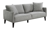 Porter Designs Asher Mid-Century Modern Modern Sofa Gray 01-33C-01-5202