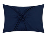 Ashville Navy Queen 16pc Comforter Set