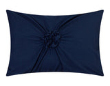 Ashville Navy King 16pc Comforter Set