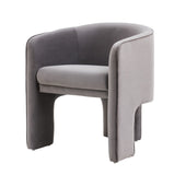 VIG Furniture Modrest Kyle Modern Dark Grey Accent Chair VGRHAC-235-GRY-CH