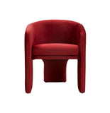 VIG Furniture Modrest Kyle Modern Burnt Orange Accent Chair VGRHAC-235-ORG-CH