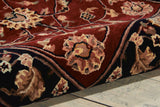 Nourison Nourison 2000 2002 Persian Handmade Tufted Indoor Area Rug Burgundy 2'3" x 8' 99446126894