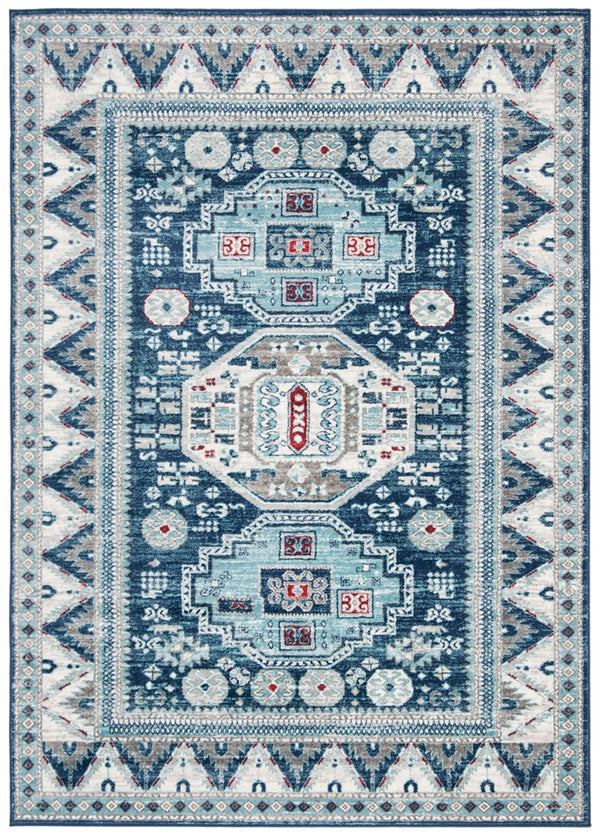 Safavieh Kazak 118 Power Loomed 60% Polypropylene/40% Jute Contemporary Rug KZK118D-7SQ