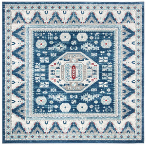 Safavieh Kazak 118 Power Loomed 60% Polypropylene/40% Jute Contemporary Rug KZK118D-7SQ
