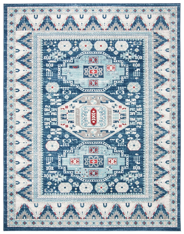 Safavieh Kazak 118 Power Loomed 60% Polypropylene/40% Jute Contemporary Rug KZK118D-7SQ