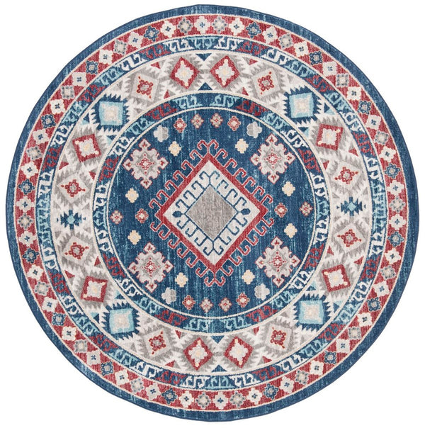 Safavieh Kazak 119 Power Loomed 60% Polypropylene/40% Jute Contemporary Rug KZK119R-7SQ