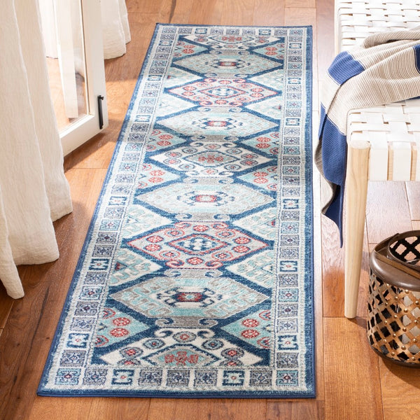 Safavieh Kazak 121 Power Loomed 60% Polypropylene/40% Jute Contemporary Rug KZK121B-7SQ