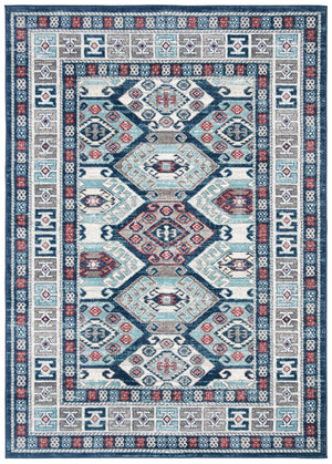 Safavieh Kazak 121 Power Loomed 60% Polypropylene/40% Jute Contemporary Rug KZK121B-7SQ