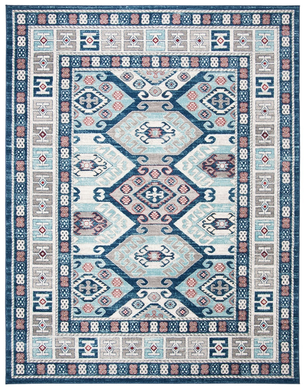 Safavieh Kazak 121 Power Loomed 60% Polypropylene/40% Jute Contemporary Rug KZK121B-7SQ