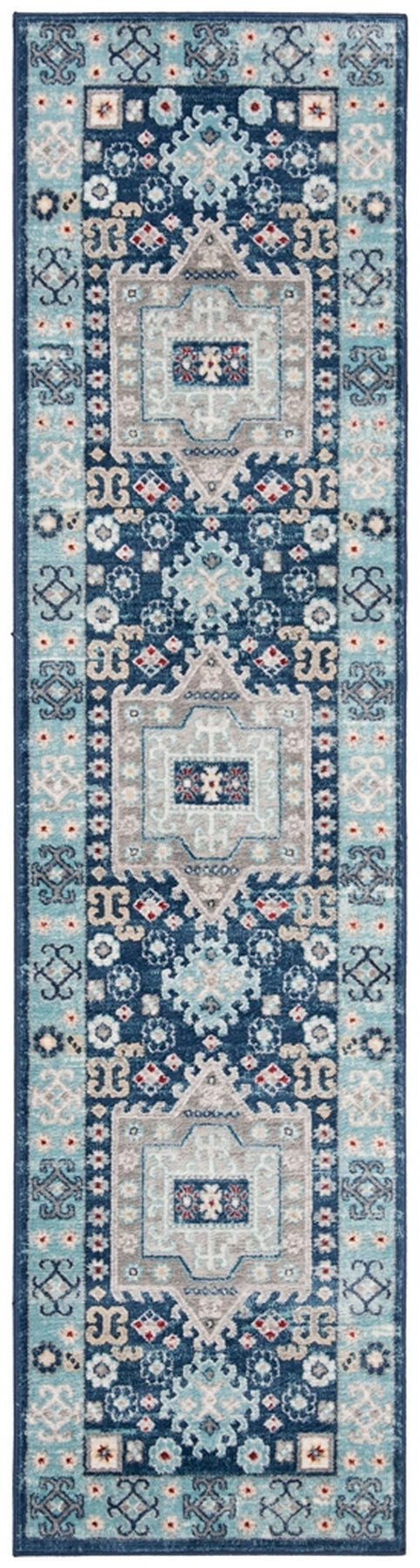 Safavieh Kazak 122 Power Loomed 60% Polypropylene/40% Jute Contemporary Rug KZK122B-7SQ