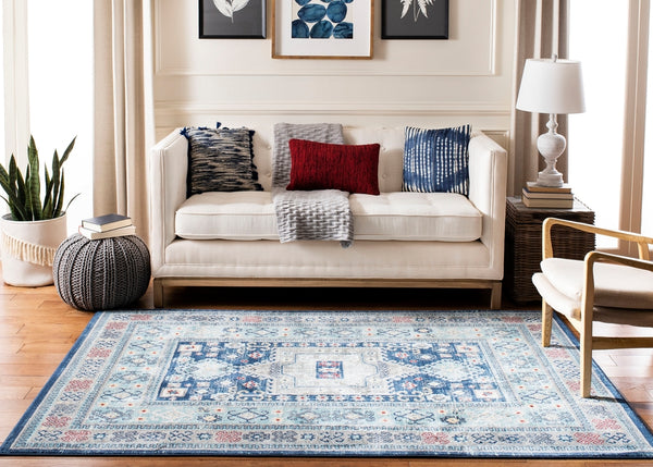 Safavieh Kazak 122 Power Loomed 60% Polypropylene/40% Jute Contemporary Rug KZK122B-7SQ