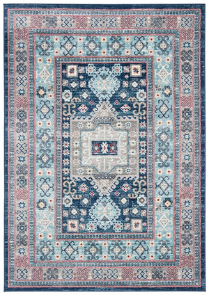 Safavieh Kazak 122 Power Loomed 60% Polypropylene/40% Jute Contemporary Rug KZK122B-7SQ