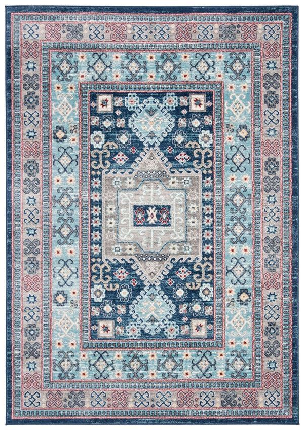 Safavieh Kazak 122 Power Loomed 60% Polypropylene/40% Jute Contemporary Rug KZK122B-7SQ