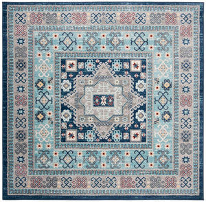 Safavieh Kazak 122 Power Loomed 60% Polypropylene/40% Jute Contemporary Rug KZK122B-7SQ