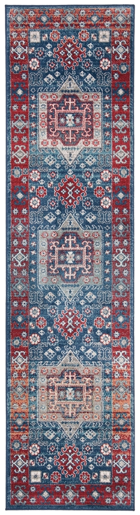 Safavieh Kazak 122 Power Loomed 60% Polypropylene/40% Jute Contemporary Rug KZK122R-7SQ