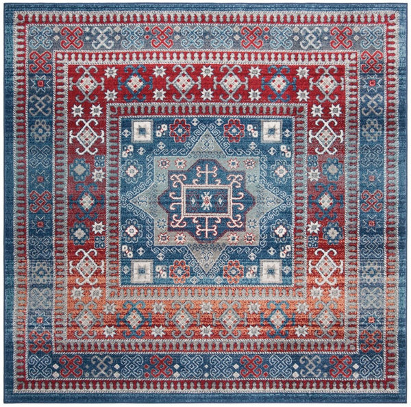 Safavieh Kazak 122 Power Loomed 60% Polypropylene/40% Jute Contemporary Rug KZK122R-7SQ
